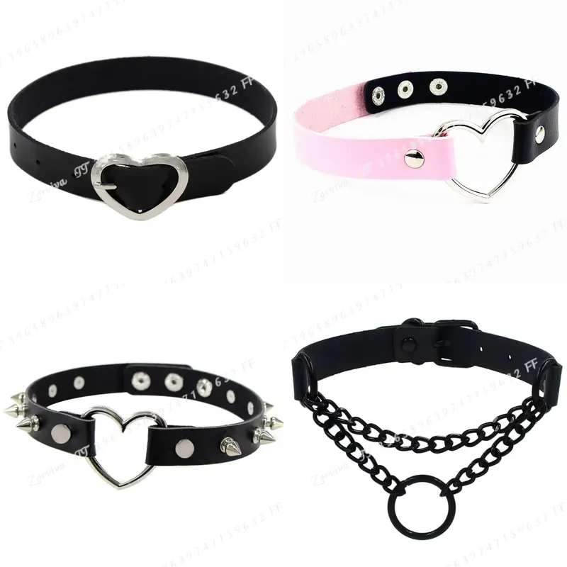 Magnetic Clasp Cosplay - Kalung Choker Gothic Punk Rock Harajuku