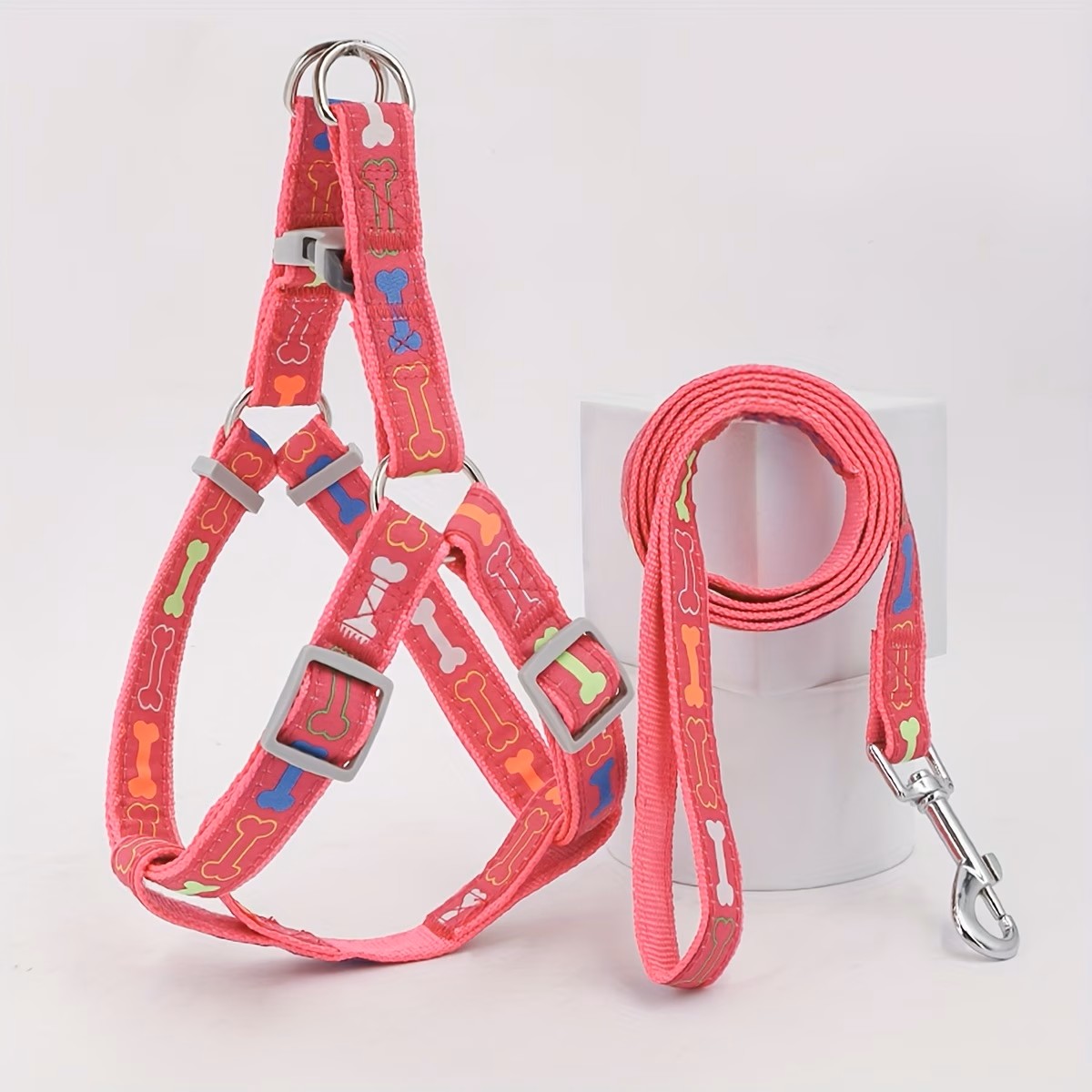 D Ring Strap - Harness Anjing yang Dapat Disesuaikan dengan