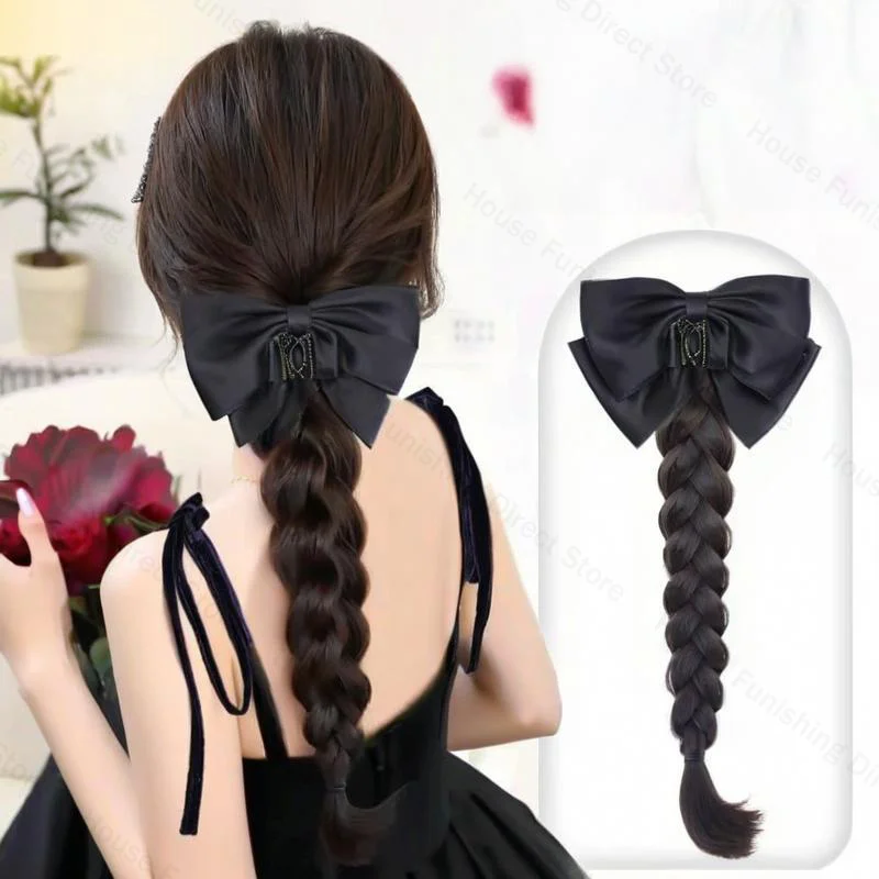 Cosplay Prop Bow - Wig Busur Klip Cakar Baru Wig