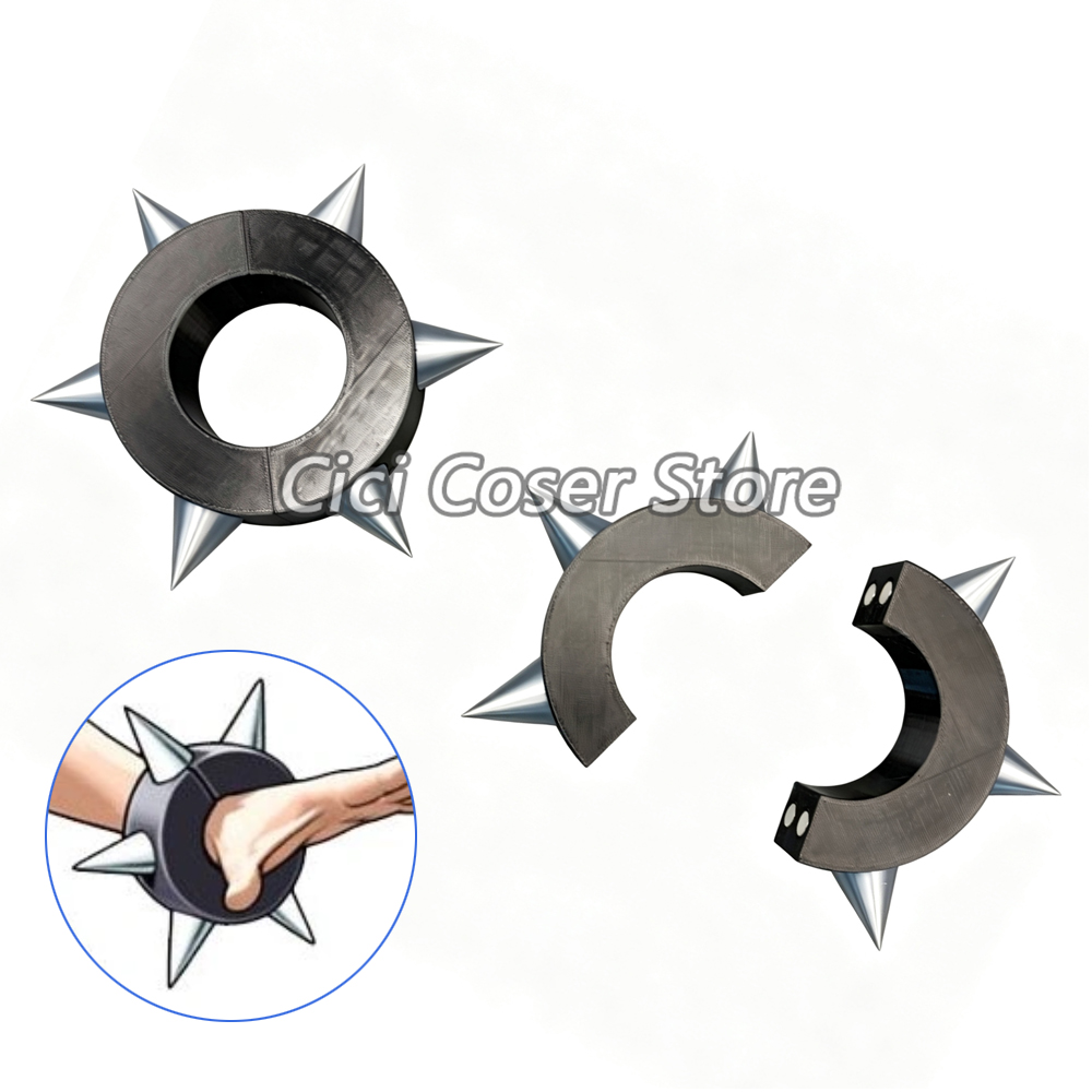 Magnetic Clasp Cosplay - Aksesoris Cosplay Anime Game Gongfu Chunli,
