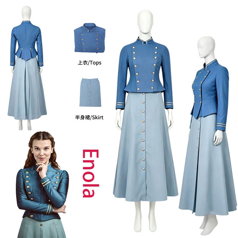 Prop Para Cosplay - Kostum Cosplay Film WHH Enola, Pakaian