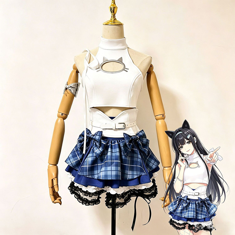 Prop Para Cosplay - Anime T.T. Kostum Cosplay Nikke Mint