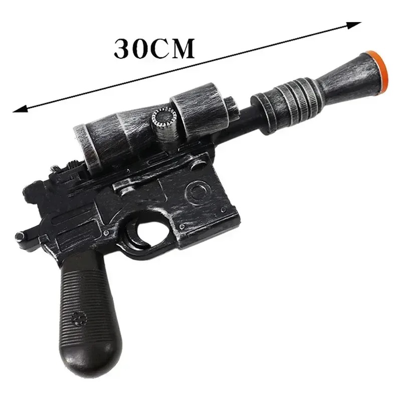 Cosplay Prop Pistol - Pistol Properti Cosplay Han Premium, Senjata