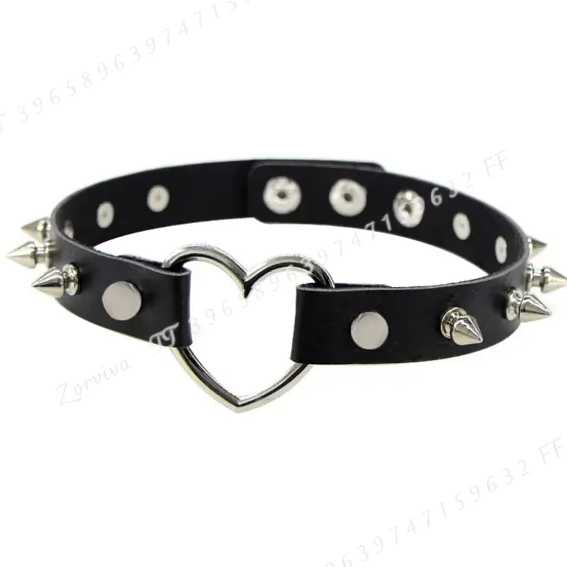 Kalung Choker Gothic Punk Rock - Magnetic Clasp Cosplay ulasan dan harga