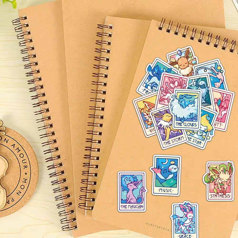 90/180PCS Stiker DIY Pokémon K - Cosplay Prop Diy ulasan dan harga