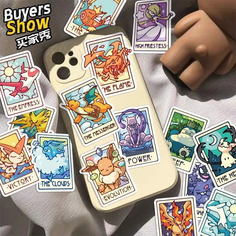 90/180PCS Stiker DIY Pokémon K - Cosplay Prop Diy ulasan dan harga
