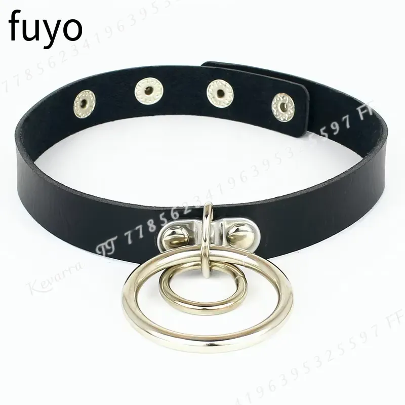 Kalung Choker Kulit Punk Seksi - Magnetic Clasp Cosplay ulasan dan harga