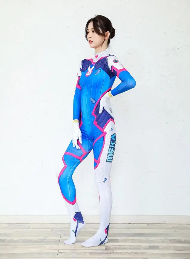 Kostum Halloween 3D Printing L - Dva Cosplay Prop ulasan dan harga