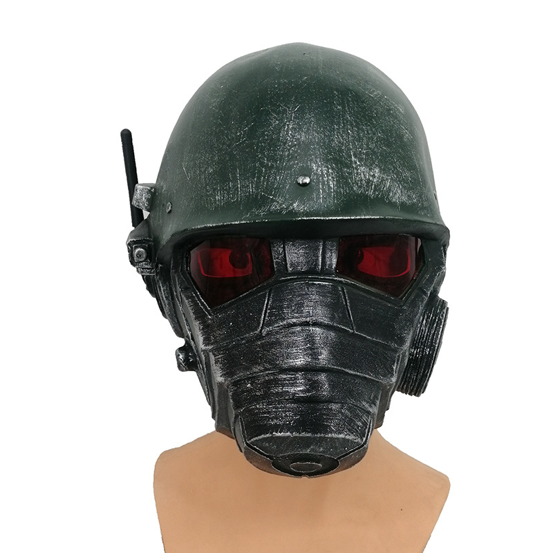 Topeng Fallout New Vegas, Helm - Fallout Cosplay Prop ulasan dan harga