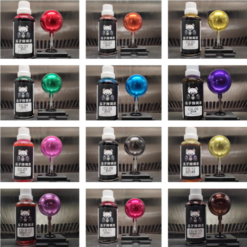 Botol 50ml Seri CG Cat Pra-cam - Metallic Spray Paint ulasan dan harga