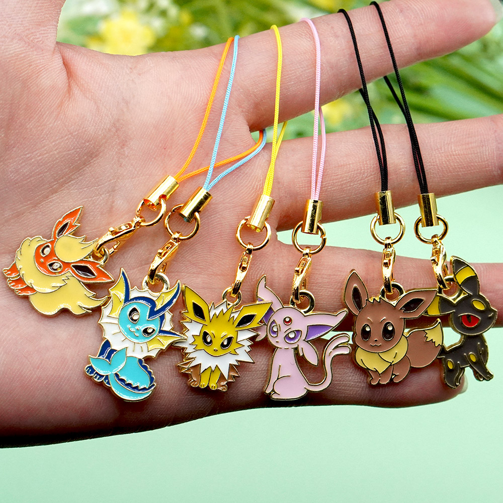 6 Buah Gantungan Kunci Anime P - Evoker Cosplay Prop ulasan dan harga