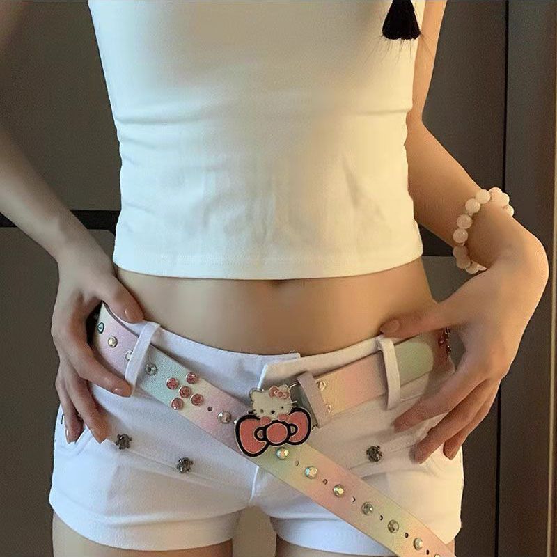 Sabuk baru - Jeans Katy motif  - Easy Cosplay Prop ulasan dan harga