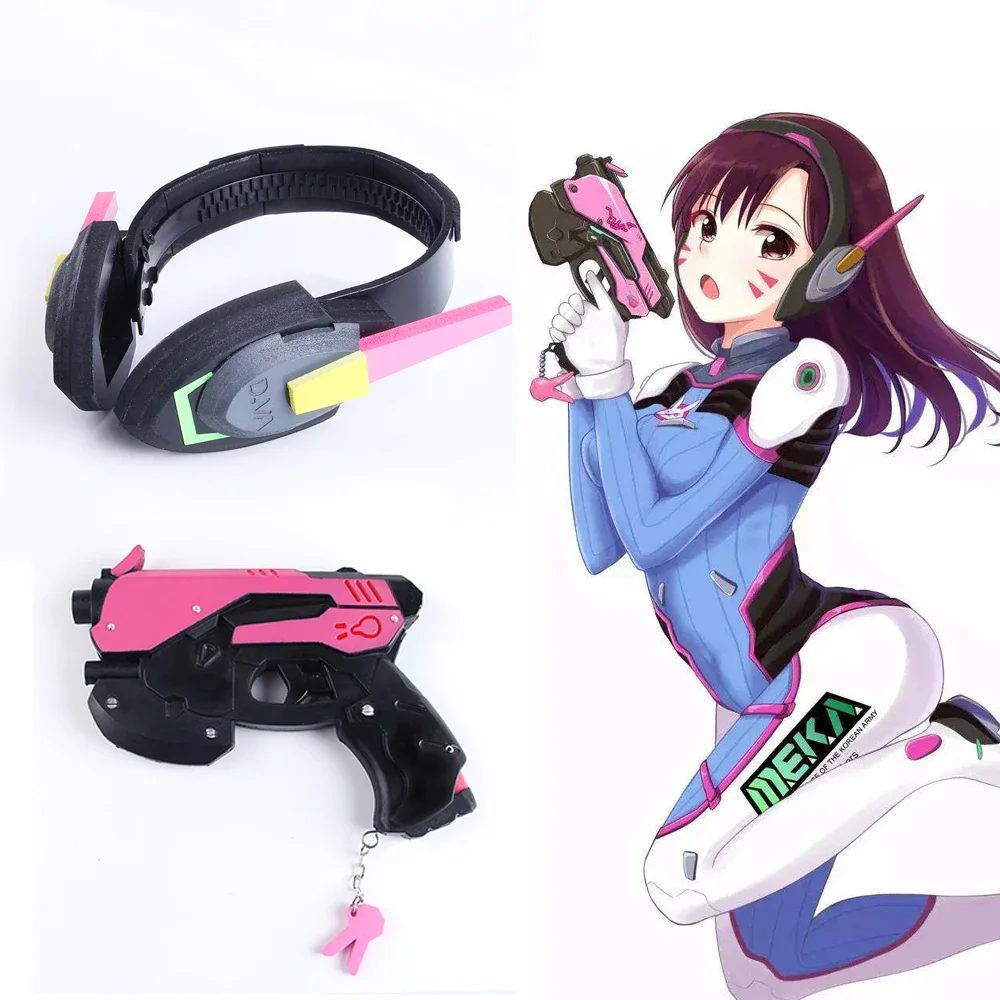 Aksesoris Cosplay Pistol D.Va  - Dva Cosplay Prop ulasan dan harga
