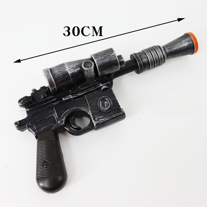 SW Han Solo Pistol Mainan Simu - Cosplay Prop Pistol ulasan dan harga